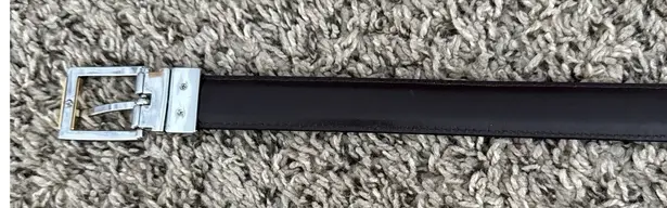 CHAPS  Women's Brown Black Belt Size Medium