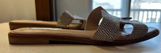 Steven By Steve Madden STEVEN New York | ladies Hadyn rhinestone slide sandal. Size: 9.5