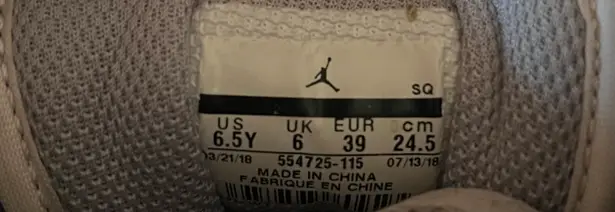 Air Jordans 1 Retro Mid GS ‘White Cement’