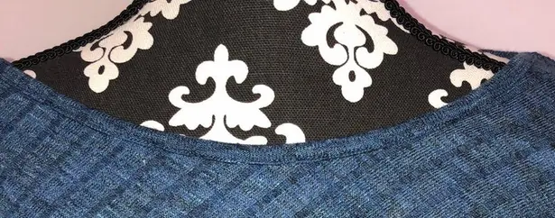 ALYX side knot blue blouse Size 1X