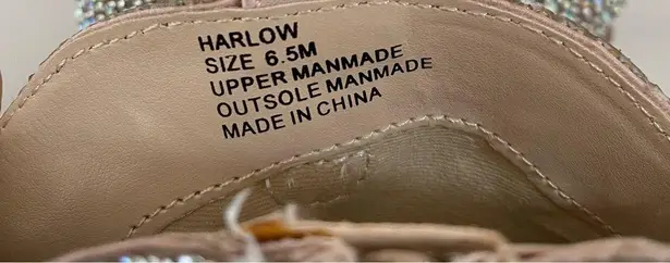 Matisse x Free People Harlow Rhinestone Western Cowboy Boots Booties | Size 6.5 Silver