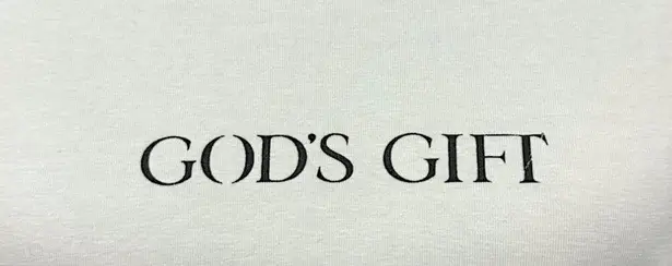 THEO | Small | God's Gift Short Sleeve Crewneck T