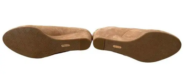 Vionic Elevated Becca Wedge Suede Weather-resistant Bootie Light Tan US 6.5