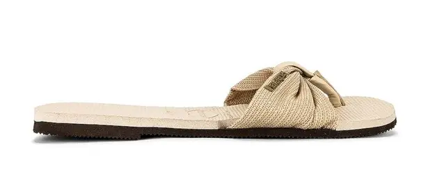 Havaianas You St. Tropez Shine Sandal in Beige
