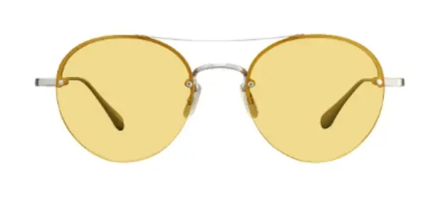 Garrett Leight Beaumont Brushed Silver