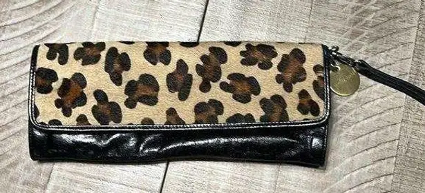 Charles David  Pony Hair & Leather Clutch Bag