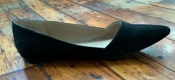 mix no. 6  Black Pointed Tie Flats