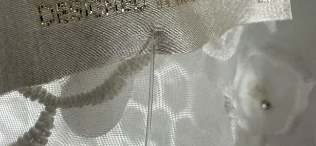 Bronx and Banco Osa Lace Dress Size US 6 Medium White