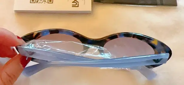 Emporio Armani sunglasses EA4143 Purple Havana frame gradient Lens NIB