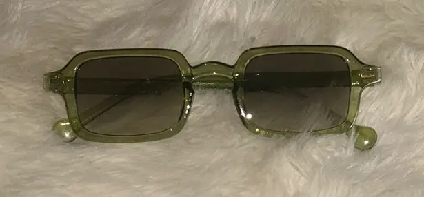 Trendy Olive Sunglasses Green