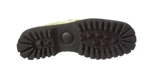 Intentionally Blank NWT Kowloon Leather Loafer Green Crocodile-Embossed in box 7