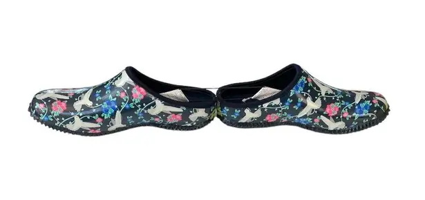 Western Chief Garden Clogs Humming Garden Navy Blue Size 9