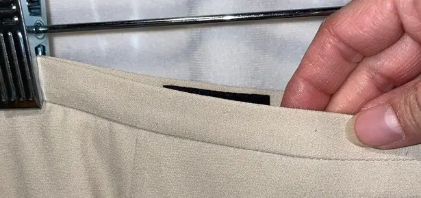 Giorgio Armani Y2K NWT silk skirt tan pencil size pockets sexy office date night