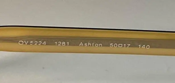 Oliver Peoples Ashton Tortoise Frames ONLY 140s ov5224 1281 Brown