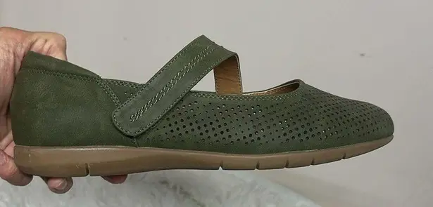 Comfortview Women's (Wide Widths Available) The Ezra Flat Sz 10W