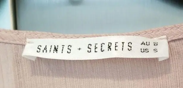 Saints + Secrets 💕💕 Long Sleeve Ruffle Mini Dress