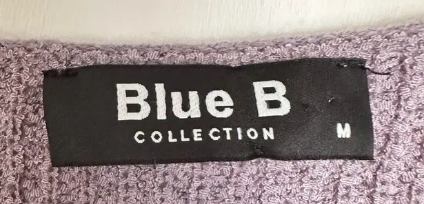 Blue B Collection Cozy Multi Colored Striped Cardigan Size M