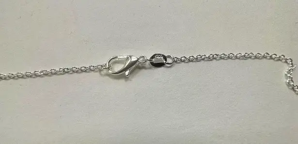 Monet   silver tone chili pepper pendant necklace