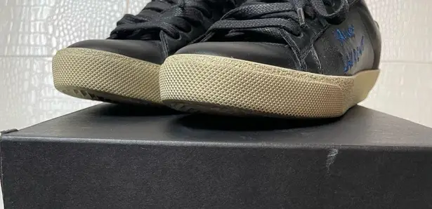 Saint Laurent Authentic Signature Sneaker Moon Plus Nero Black Size 36.5