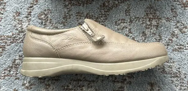 Dr. Scholls Dr.Scholl’s Zip Leather Loafer Tan 8