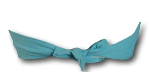 PilyQ Solid Dreamy Blue Goddess Bikini Turquoise Top Size:L Size L