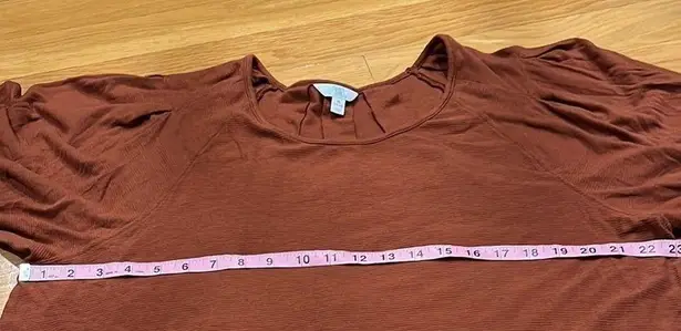 Time And Tru  rust orange top size xlarge (16/18).