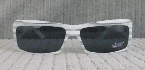 New Divine Eyewear Crush White Horn/Polarized Smoke Sunglasses NWT Women's