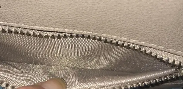 Unbranded Taupe small handbag faux leather very soft NEW size 5” X 6”