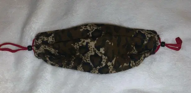 Handmade Fabric Face Mask Cheetah Leopard 🐆 Print Brown