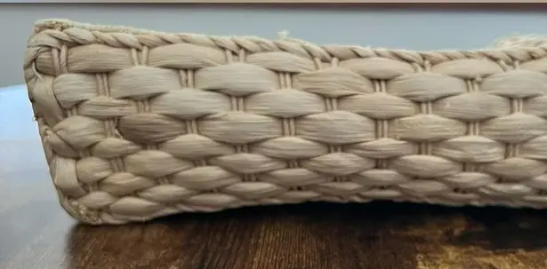 Quacker Factory | seaside, sequin, straw, shoulder bag.