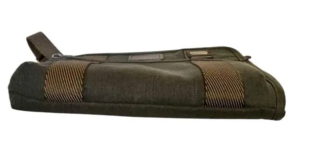 Tumi Alpha Bravo Randolph Leather Trim Tablet Case Crossbody Messenger Bag