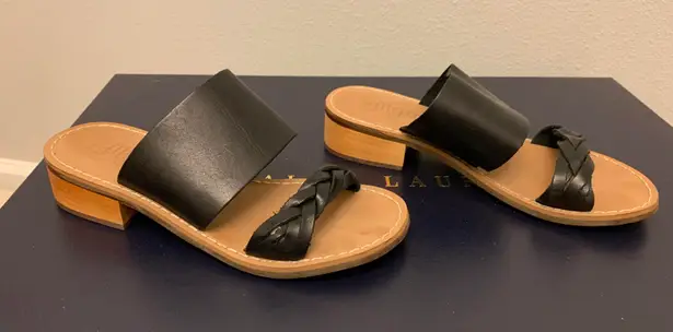Latigo Black Tapas Leather Sandals