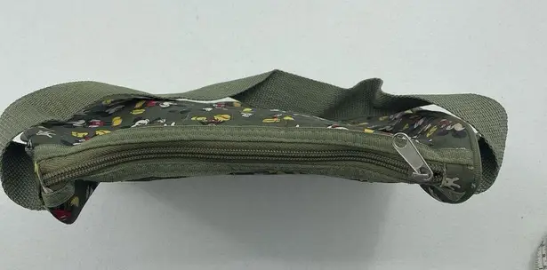 Disney  World Parks Mickey Mouse Green Purse Tote Shoulder Bag All Over Print