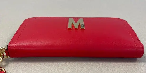 Moschino Couture Red Zip Around Large Wristlet Wallet - NWT