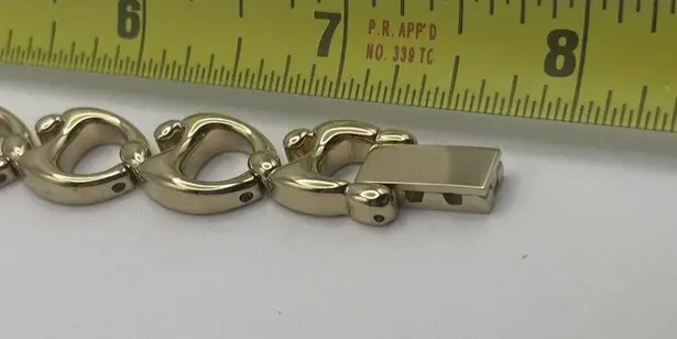 Working Colibri Diamond Gold Tone Women’s Wrist Watch MOP Mother Of Pearl Face