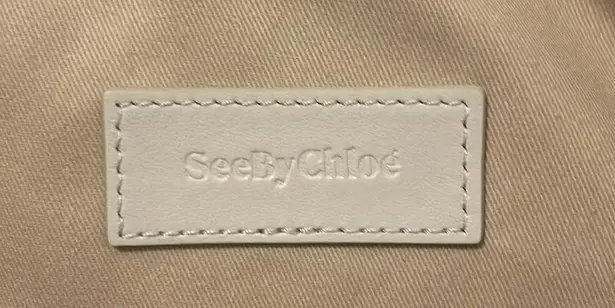 See By Chloe See by Chloé Tilda Leather Braided Tote In Cement Beige