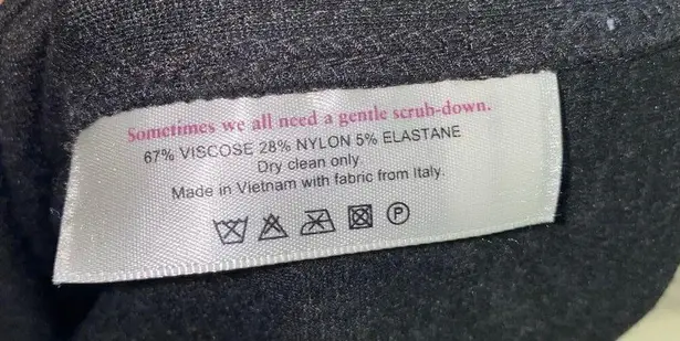 MM.LaFleur Lydia Textured Ponte Knit Twisted Boat Neck Sheath Dress Size 8