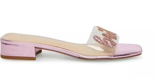 Betsey Johnson NEW  Women's Mint "Bridesmaid" Slide Sandals