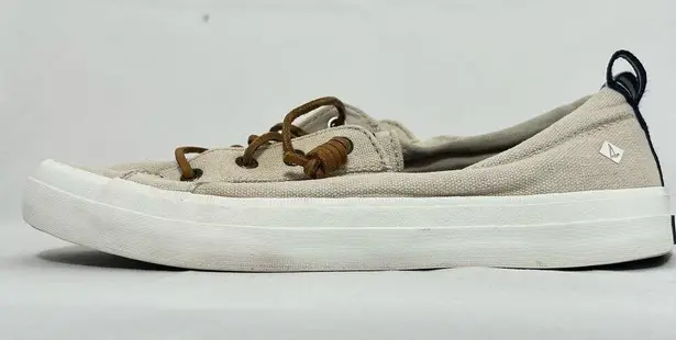 Sperry  Women’s Crest Vibe Sneakers, Cream, Size 7.5