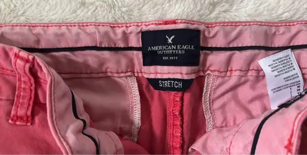 American Eagle Outfitters Khaki Midi Shorts