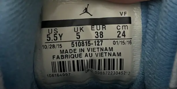 Jordan Air  12 Retro GG ‘University Blue’ - Image 7