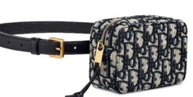 Christian Dior Dior Oblique Jacquard Belt Pouch