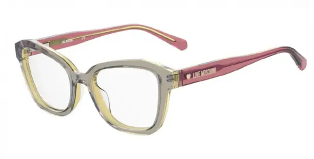Love moschino New Moschino Love Eyeglasses MOL606/TN 035J 00 Pink 48mm