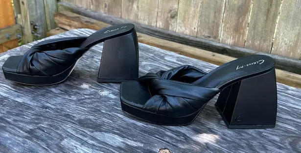 Circus by Sam Edelman Circus NY by Sam Edelman chunk platforms size 8 black Marianna