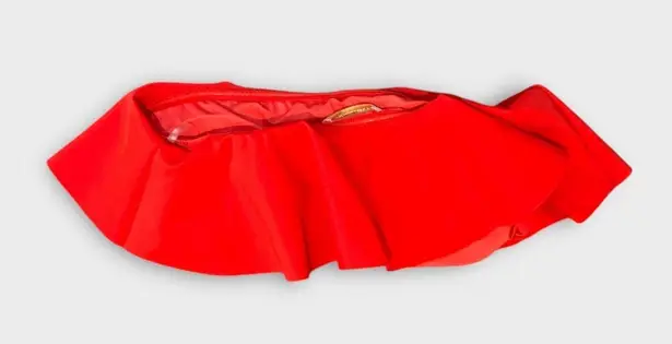 Ramy Brook Cecile Ruffle Strapless Bikini Top Size Medium