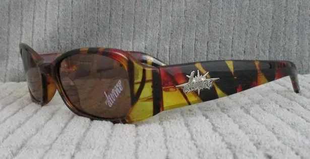 New Divine Eyewear Honey Leopard/Brown Polarized Women's Sunglasses NWT Brown