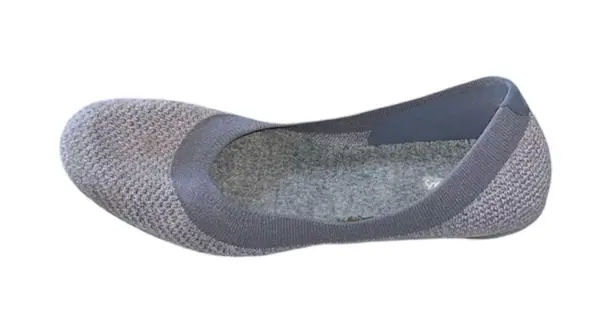 Allbirds Women's Mist Dark Grey Sole Tree Breezer Ballet Flats Size 8.5