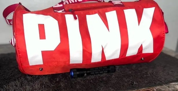 Perfect Duffel Bag with Carry Strap (Picante Red) Red