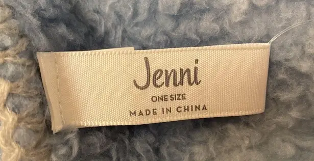 Jenni Scarf Blue / White