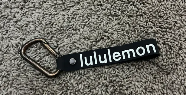 Lululemon Keychain Black